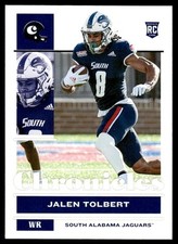 Jalen Tolbert 2022 Panini Chronicles Draft Picks #20 Football Card RC