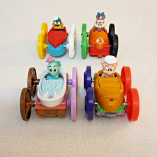 McDonald's 1990 Tiny Toon Adventures Flip Cars - set of 4