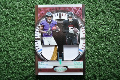 2023 Panini Certified - Stitches in Time Dual Drake London, Zay 