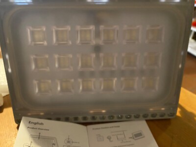 2x LED Fluter 220V Floodlight Außenleuchte mit Bewegungsmelder Leuchte