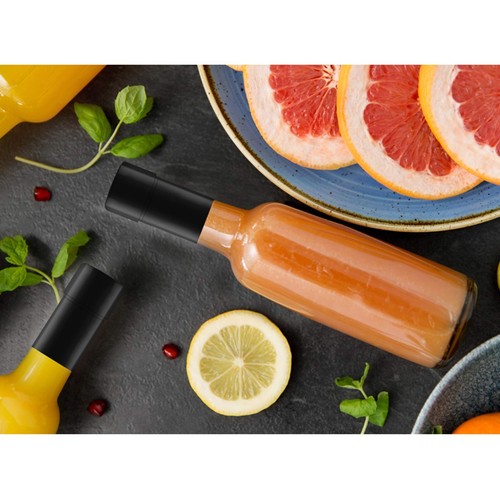 200Pcs 50x60mm Black Perforated Shrink Band for Hot Sauce Bottles Liquid Bottles - 第 2/7 張圖片
