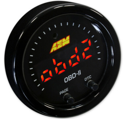 AEM 30-0311 X-Series OBDII Digital Datastream Gauge (2008+ Vehicles ONLY) - OBD2