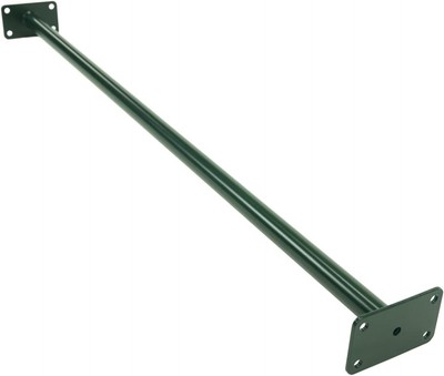 Outdoor Pull Up Bar, Green,  48 x 6 x 4 inches, for Workouts Support 500 lbs