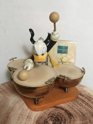 WDCCディズニークラッシックコレクション　ドナルドダックドラムビート WDCC Disney Cartoon Symphony Hour Donald's Drum Beat with COA
