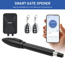 CO-Z APP Control Swing Gate Opener Electric Gate Opener for 660lb Gates