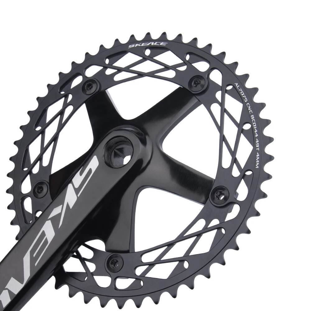 165mm Bicycle Crankset 144BCD Mountain Bike Square Hole