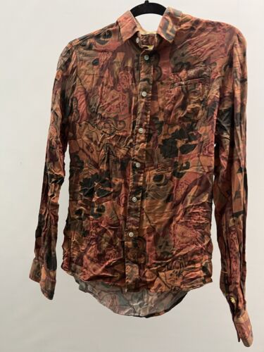 Descendants of Thieves Herren kleines Paisley-Shirt mit Knopfleiste limitierter kostenloser Versand - Bild 7 von 22