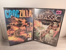 Croczilla + The Jurassic Collection: 12 Creature Features On 2 DVDS! NEW