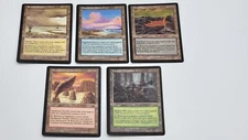5 Depletion Land - Mercadian Masques - 1x of each - MP-NM - Sets - Magic MTG FTG