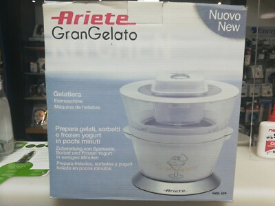 Turbo Ariete Gran Gelato 638 – Sorbetière Réfrigérante 1.5L – Occasion