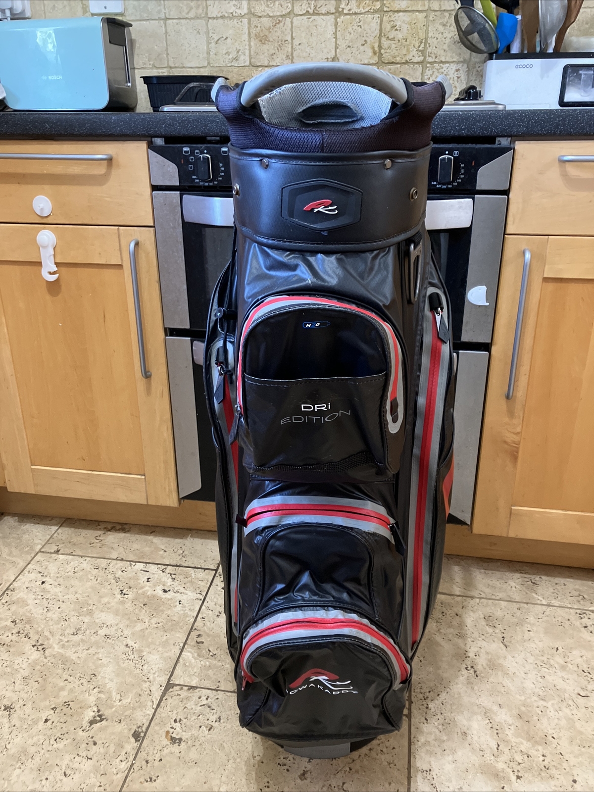 2020 Powakaddy Dri Edition Waterproof Golf Cart Bag, 14Way, rainhood, 2.4kg eBay