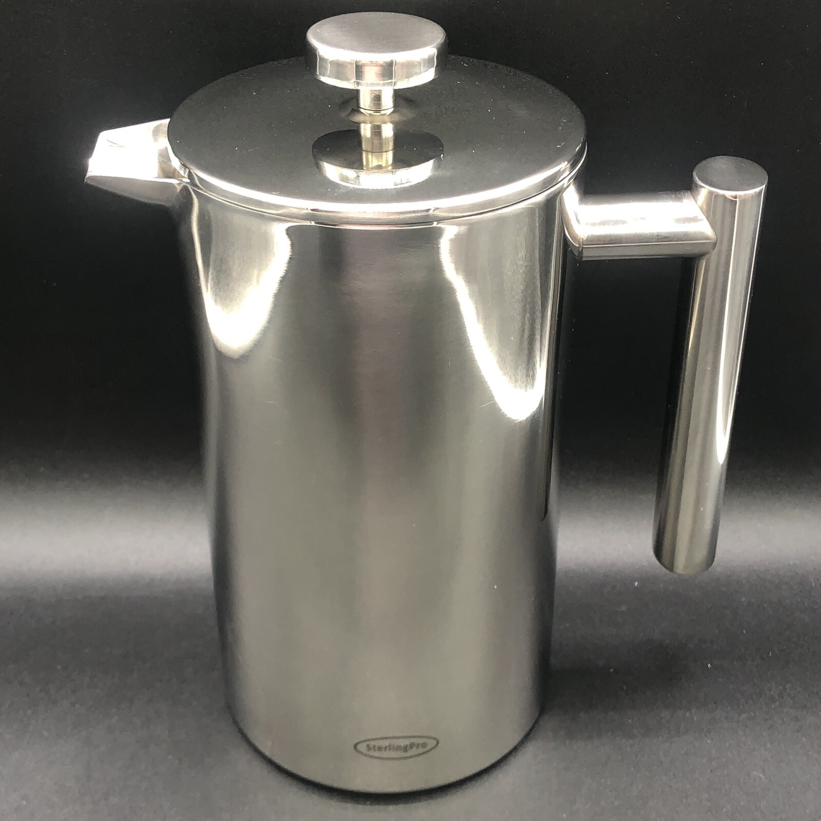 Coffee Maker 1 Lt Double Wall Stainless Steel Complete