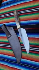 Argentina Spadea hand made gaucho knife, hunt EDC, carbon steel, deer 5EBR