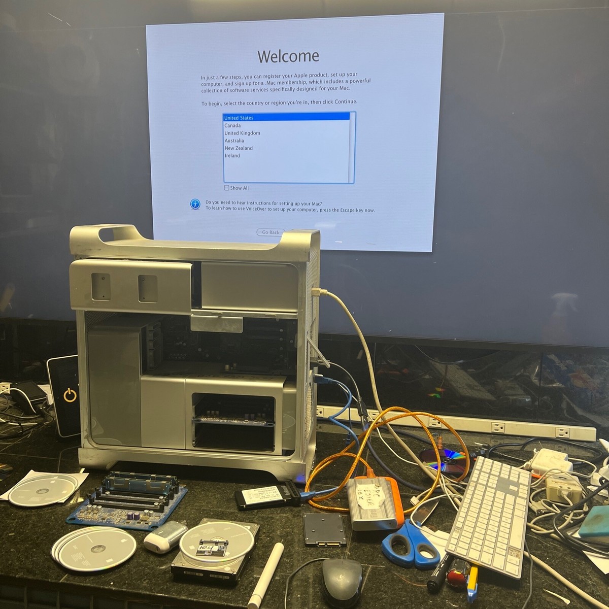 タイシ　MAC Mac OSX 10.4.7 Tiger for Intel Macs-60GB-PLUG & PLAY
