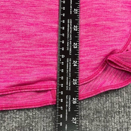 Lululemon Shirt Womens 8 Pink Heather Straight Up Singlet Tank Top Scoop Neck - Picture 9 of 9