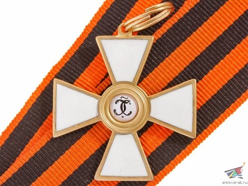 Cruz de Oficiales de la Orden de San Jorge 4ta Clase M1915 Imperial Ruso Primera Guerra Mundial - Imagen 6 de 19