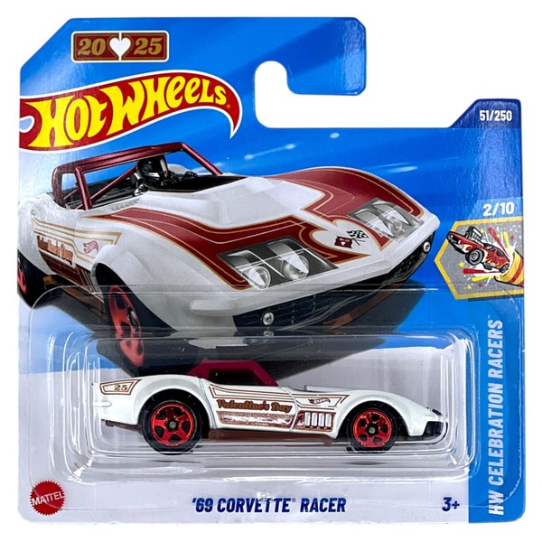 Hot Wheels 2025 - ´69 Corvette Racer - Celebration Racers 2/10 - HYX01 - 51/250-image