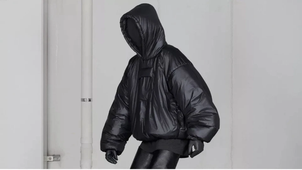 Yeezy Gap Engineered By Balenciaga Padded Anorak $350 Size Small Authentic - Image 2 of 4