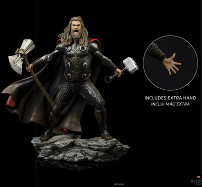 Iron Studios Thor Ultimate BDS 1/10th The Infinity Saga Collectibles Figure New