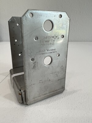 #ad #ad Simpson Strong Tie ABU44SS Stainless Steel Adjustable Post Base 4 inch 4quot; x 4quot; $119.00