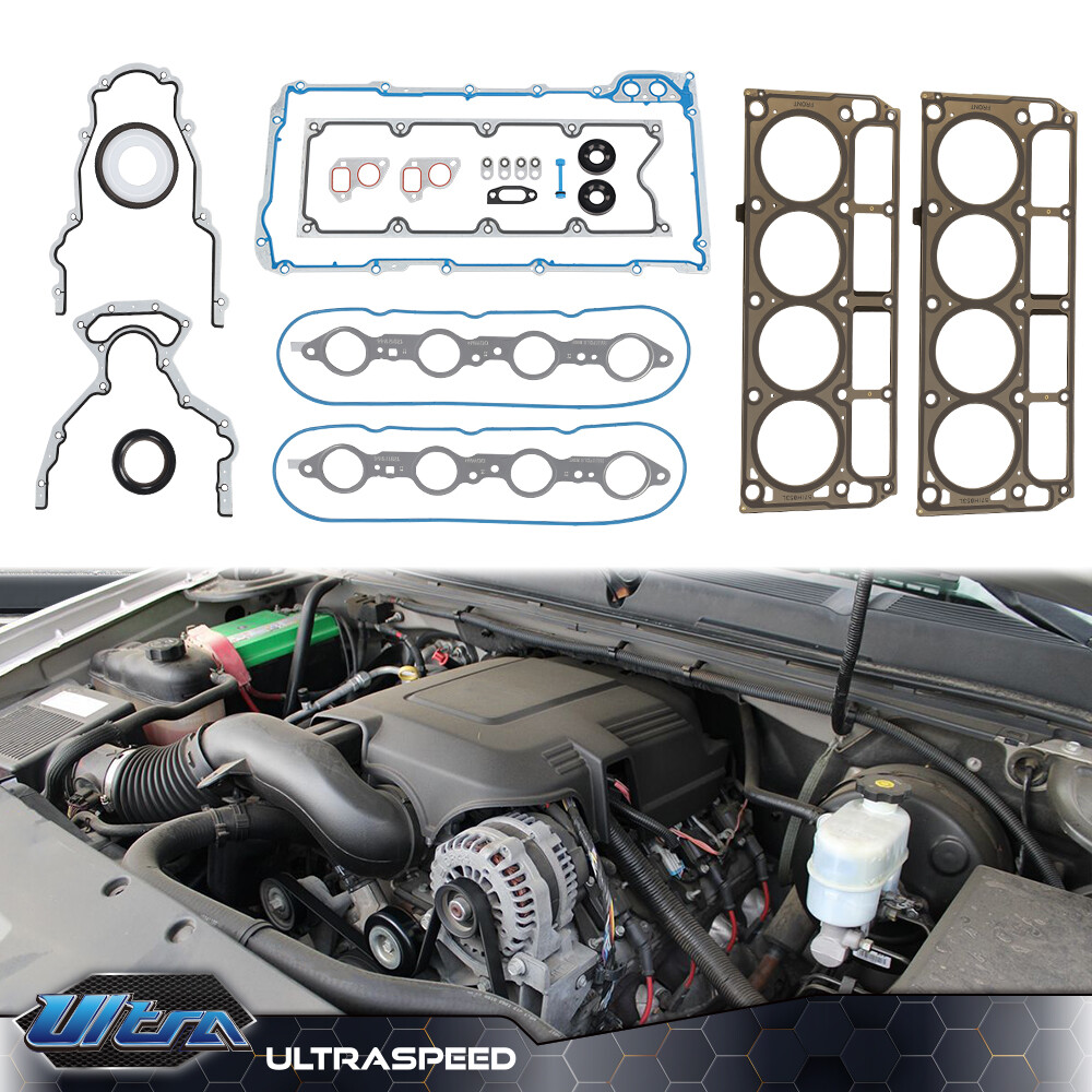 Gasket Set Kit & Head Gaskets Fit For Chevy LS1/LS6/LQ4/LQ9/4.8/5.3/5.7