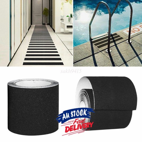 Anti Slip Tape Mat Non Slip Grip Outdoor Waterproof Shower Rug Marine 5m 100mm - Picture 3 of 33