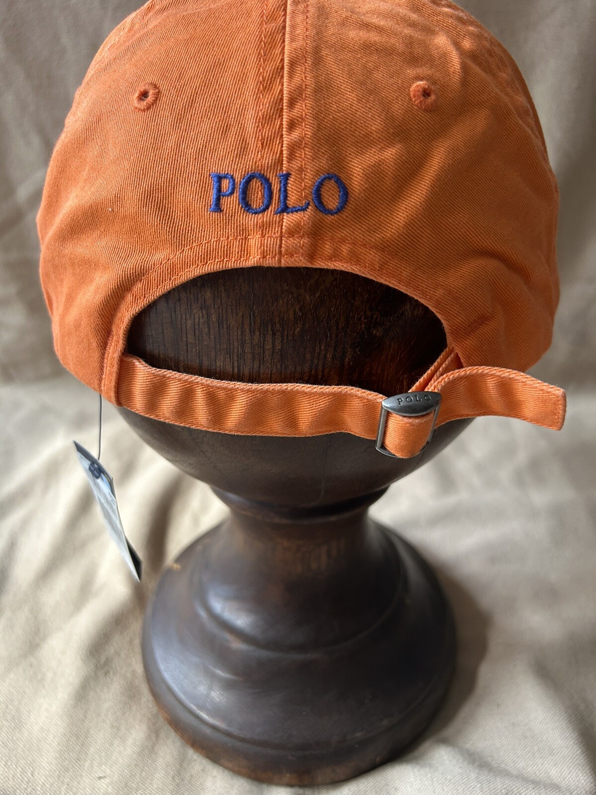 PONY Polo Ralph Lauren cappello da baseball cinese classico cotone arancione pesca taglia unica