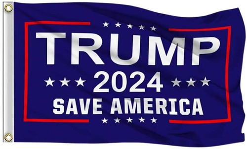 Trump 2024 Save America Flag 3x5 Ft Donald J Trump MAGA 2024 President Election - Picture 2 of 7