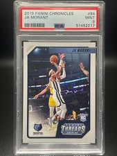 2019-20 Panini Chronicles Threads JA Morant RC Rookie #84 PSA 9 MINT #9323
