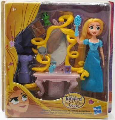 E0181 Rapunzels Styling Schminktisch Rapunzel´s Bedroom Vanity Hasbro Figur &  . - Bild 1 von 2