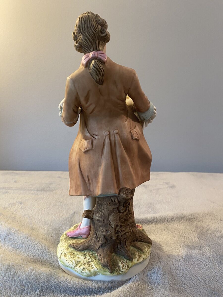 RARE Vintage Lefton China Hand Painted Man Figurine “George RARE Vintage Lefton China Hand Painted Man Figurine “George