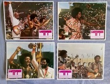 Wattstax Lobby Card Set CONCERT Isaac Hayes JESSE JACKSON Albert King 1973