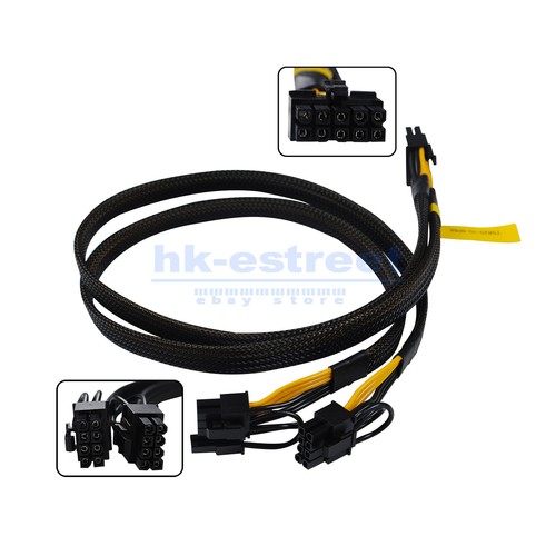 10pin to 8+8pin Power Cable for DELL Precision 5820 and GPU 63cm - Picture 20 of 22