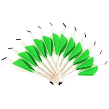 LEANPRO Shrink Fletch with 2 Inch Vanes, 12-Pack Stretch Arrow Wraps Universal 