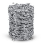 4-Point Barbed Wire Roll, 16 Ga | 5" Spacing | 328 FT - 330 FT (100m) SIMBASTEEL