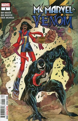 Ms Marvel And Venom #1 (One Shot)  Sara Pichelli Cover Marvel