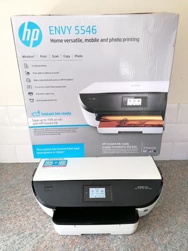 HP ENVY 5546 Home Photo All-in-One WLAN Tintenstrahldrucker - Weiß