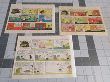 Lot of 3 Doctor Smock by George Lemont Clipped Strips from Sunday comics 1981