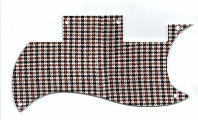 Pickguard Graphical Custom  to fit Epiphone SG Special VE Houndstooth Weave