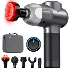 BOB AND BRAD C2 Plus Massage Gun with Heat Deep Tissue Back Neck Relax