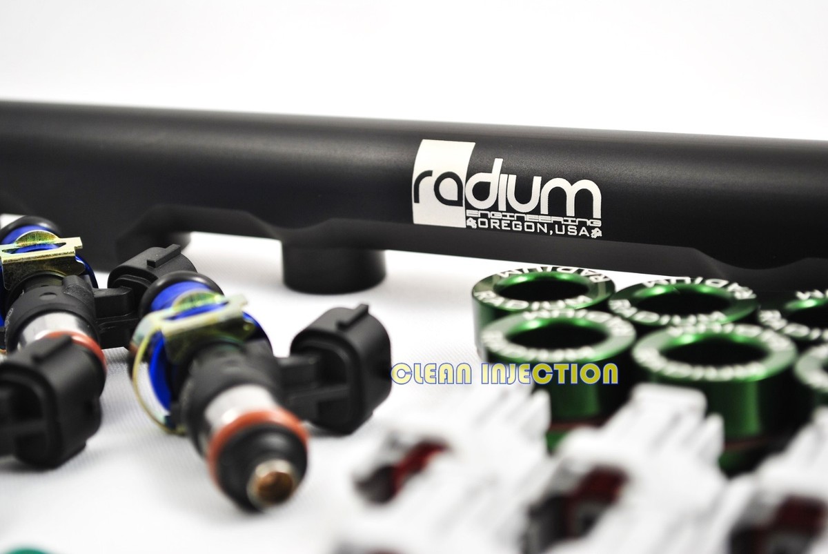 2点、イドラ00、BB00 Toyota Supra 2JZ-GTE 2200cc Bosch ev14 fuel injectors RADIUM