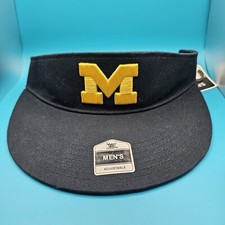 Michigan Wolverines Visor Hat Officially Licensed Fan Favorite New With Tags!