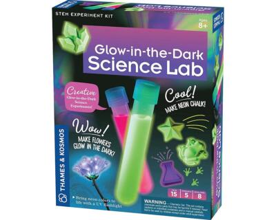 Thames & Kosmos Glow-in-the-Dark Science Lab Kit [THK550033-4]