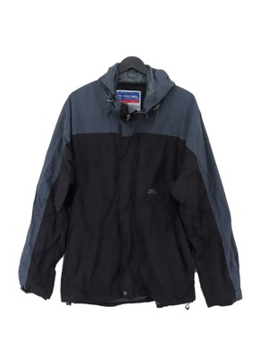Trespass Men's Jacket XL Black 100% Polyester Windbreaker