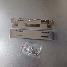 Chrome 4-Pair Bay 2.5" to 3.5" Hard Drive Mounting Adapter Brackets