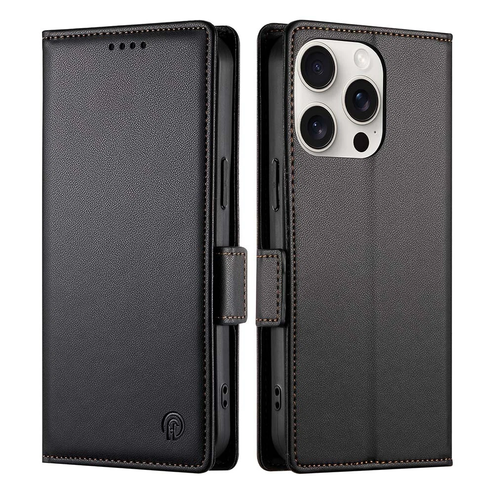 Luxury Magnetic Leather Flip Wallet Case for iPhone 11 12 13 14 15 Pro