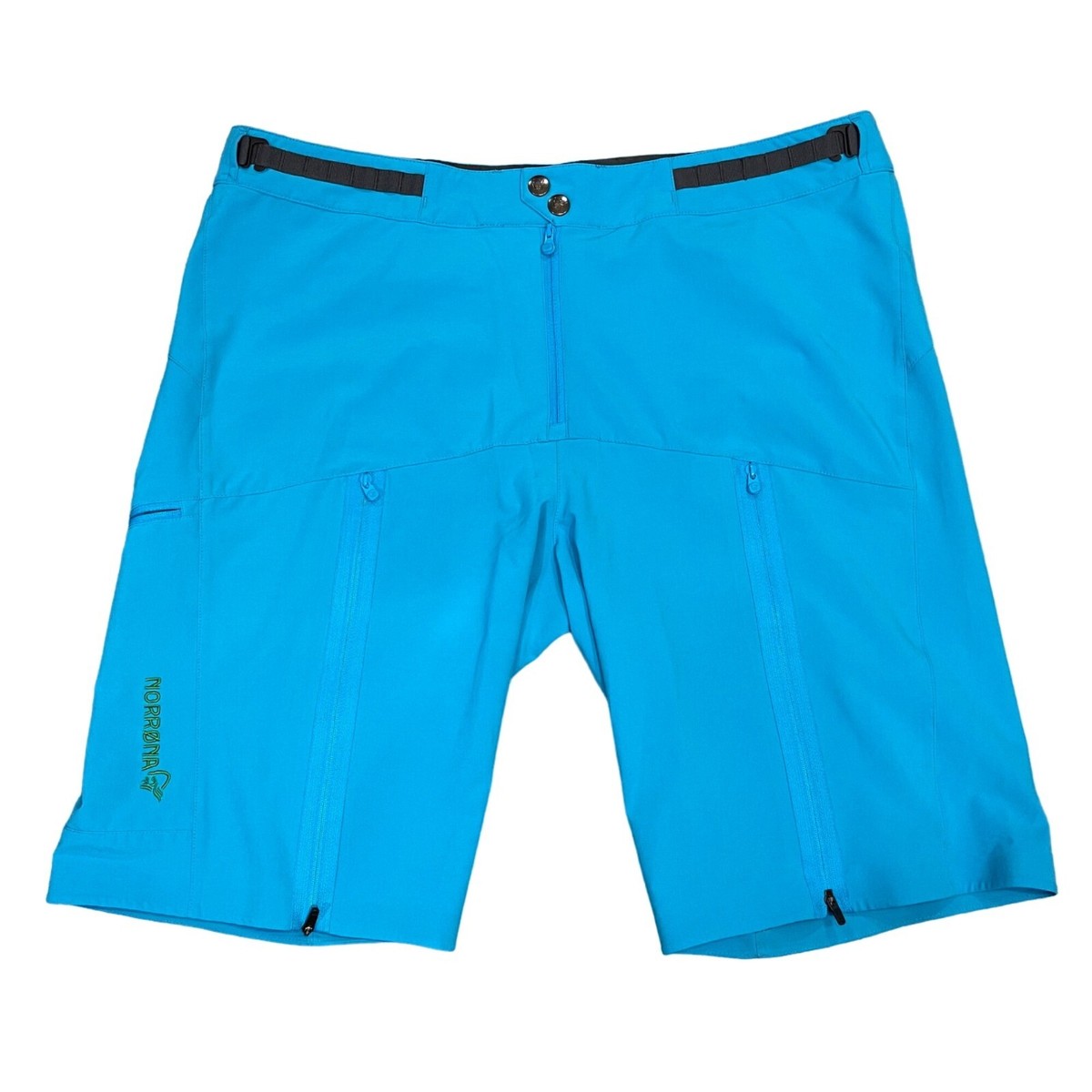 ノローナ　MTB用ショートパンツ　Fjora Shorts　メンズ海外S Norrona Men's Caribbean Blue Baggy Fjora Super Lightweight