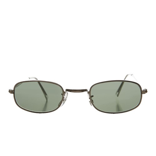 Modz Sunz Biscayne Round Classic Sunglasses Gunmetal & Black 