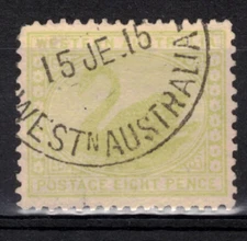 WESTERN AUSTRALIA - Scott 95 Stanley Gibbons 144 Used