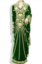 SALE New Moroccan Dubai Kaftans Farasha Abaya Dress Very Fancy Long Gowns SE 232